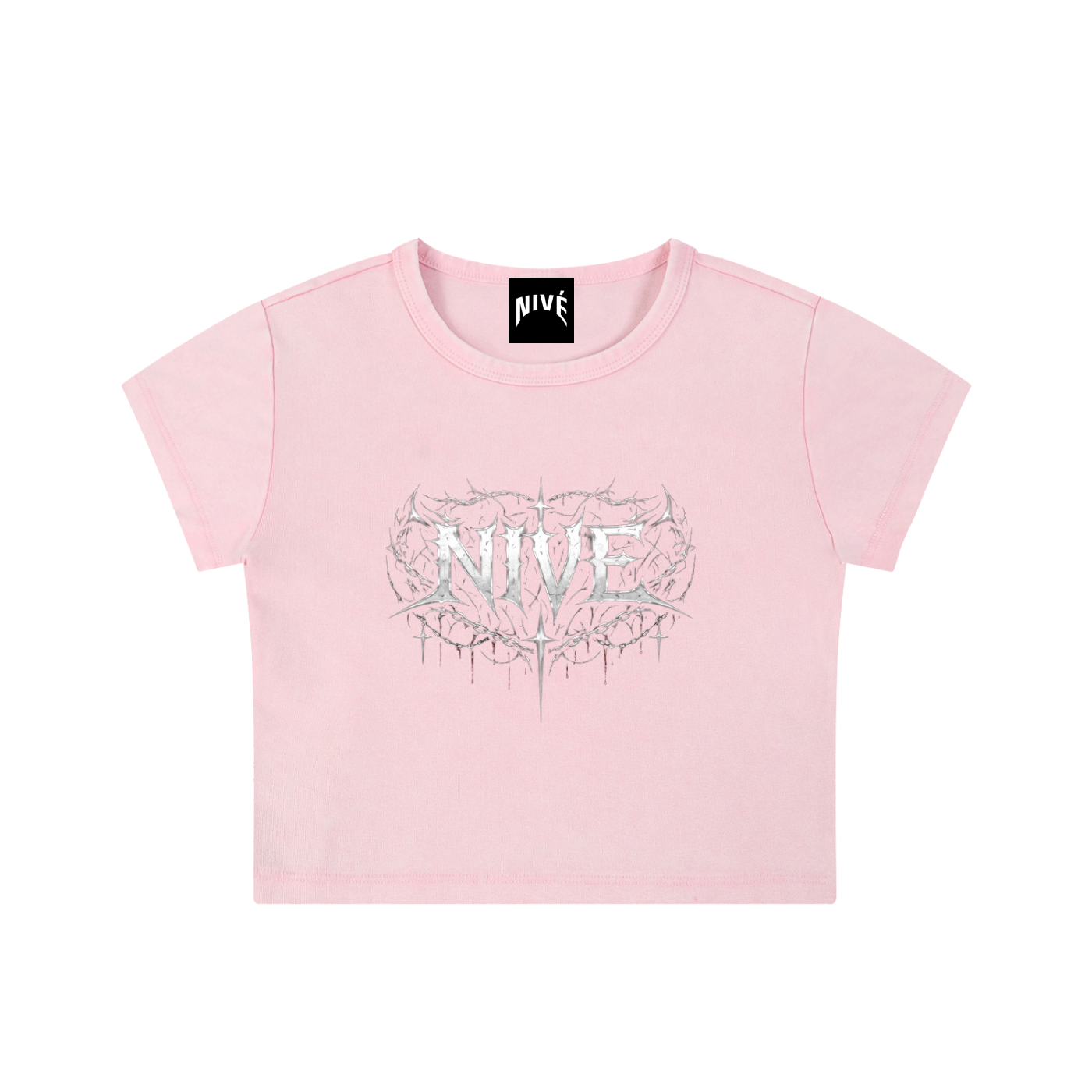 Snow Washed Crop Top