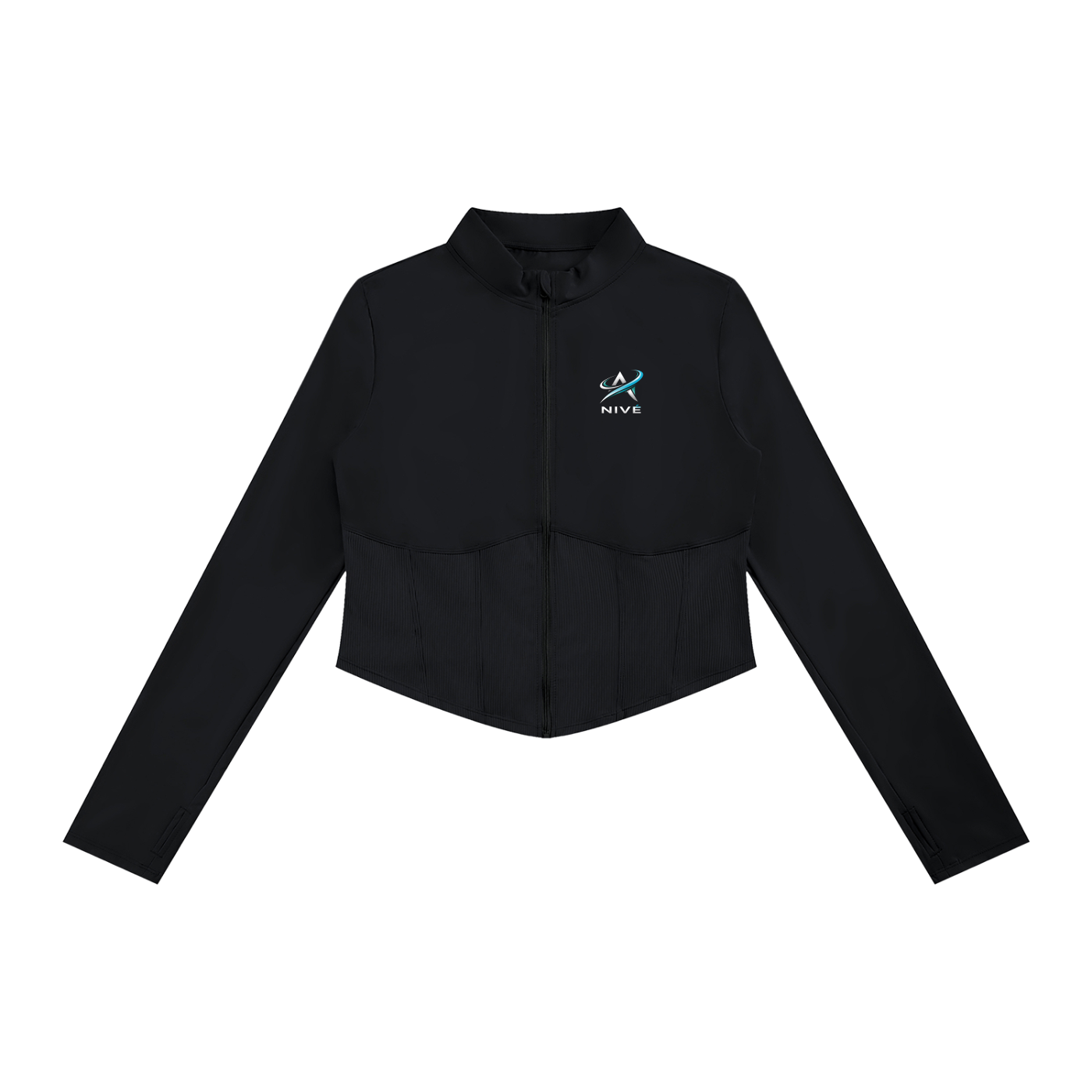 Women's Slim Fit Full-Zip Yoga Jacket