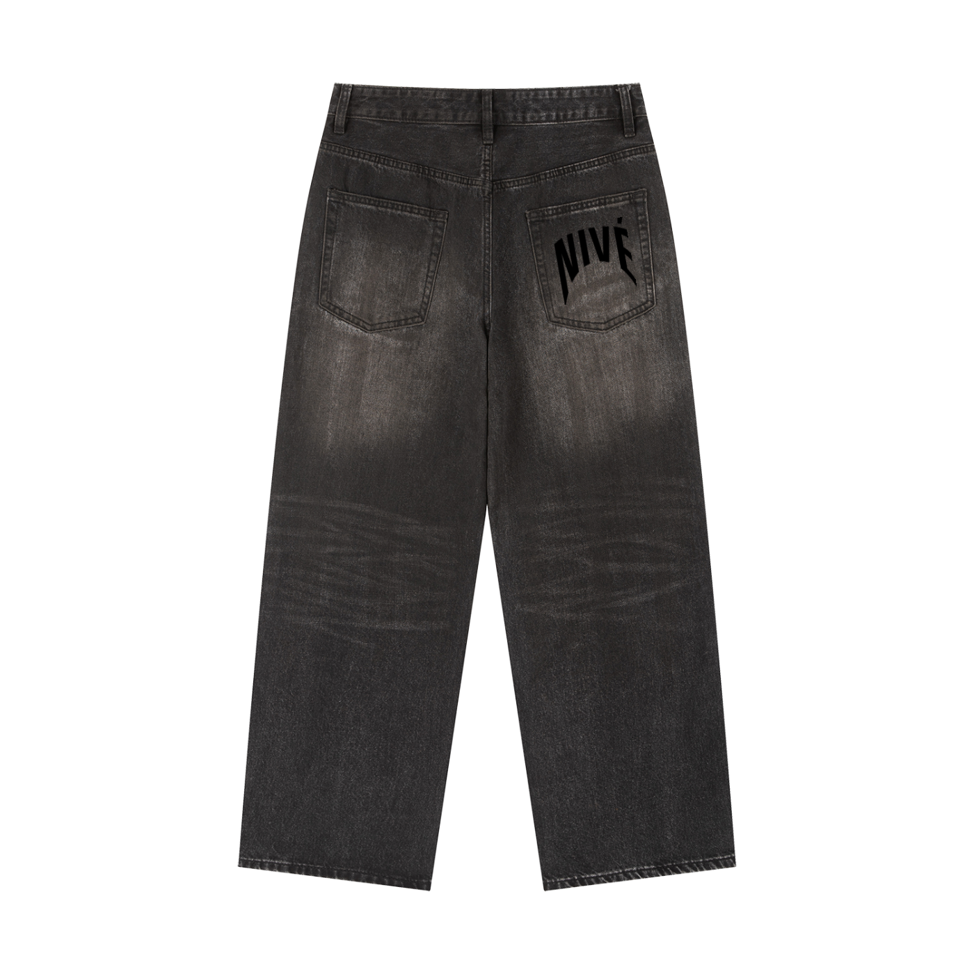Vintage Wash Heavyweight Denim Jeans
