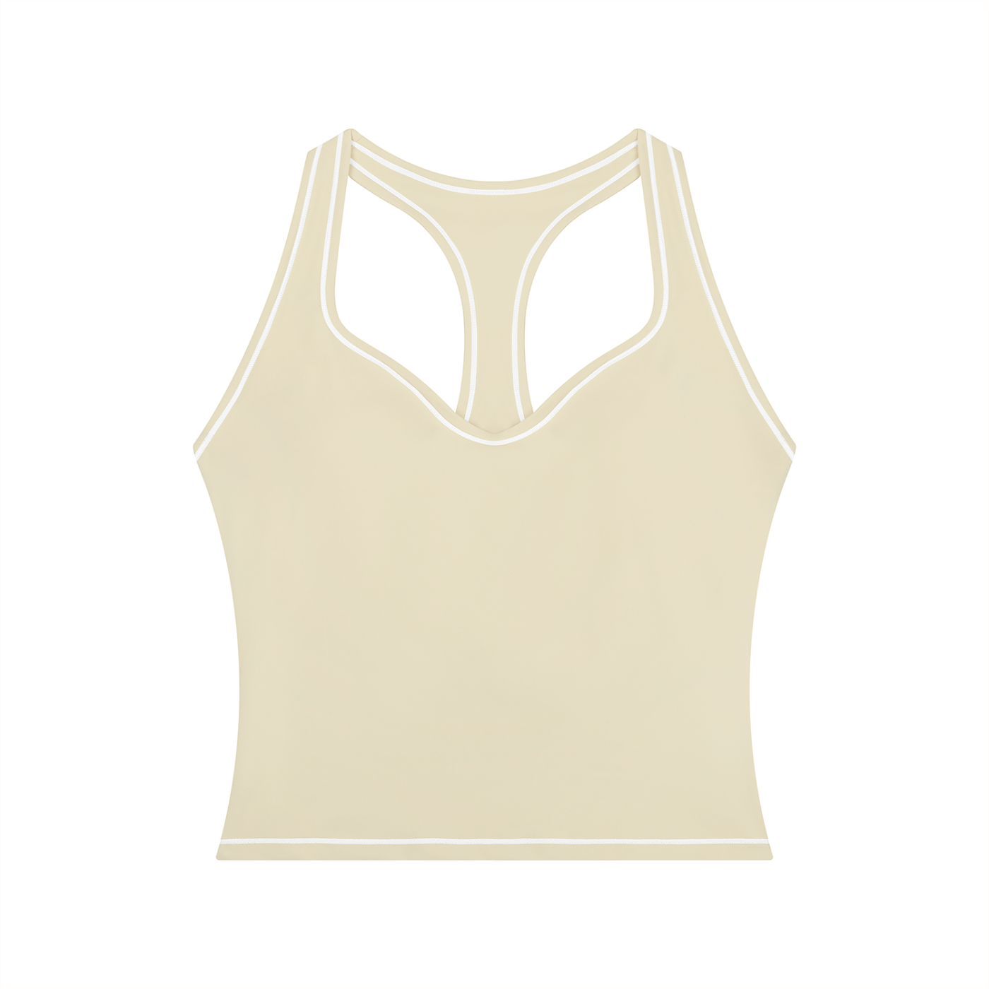 NIVÉ ATHLETICS Topstitching Yoga Tank Top