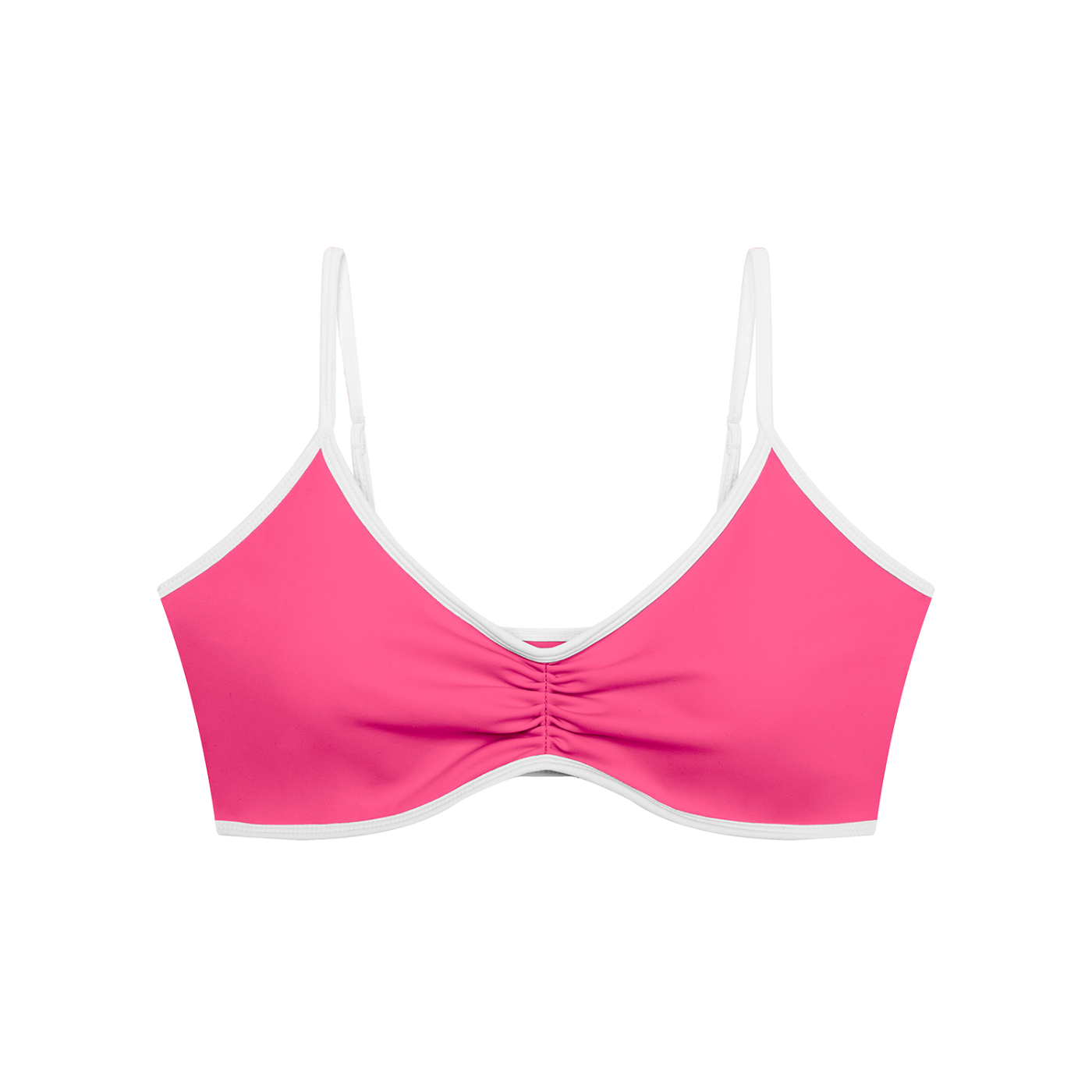 NIVÉ ATHLETICS Ruched V-Neck Sports Bra