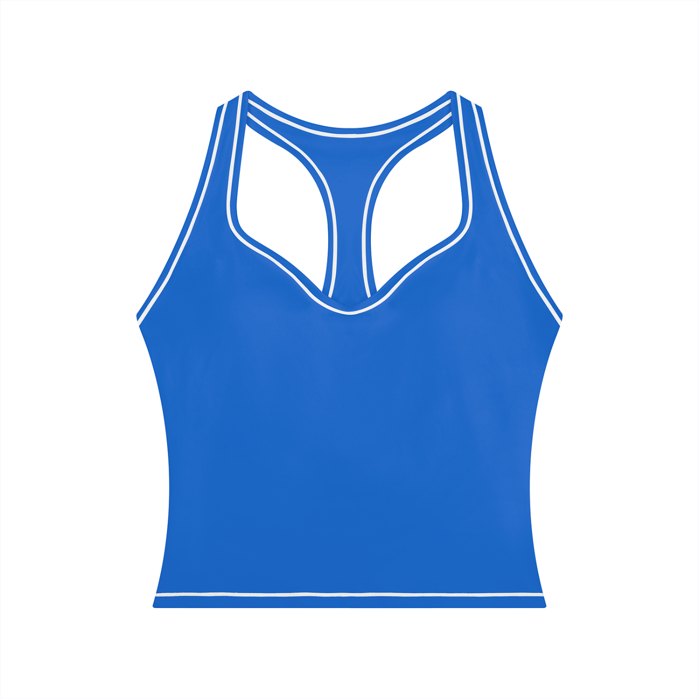 NIVÉ ATHLETICS Topstitching Yoga Tank Top