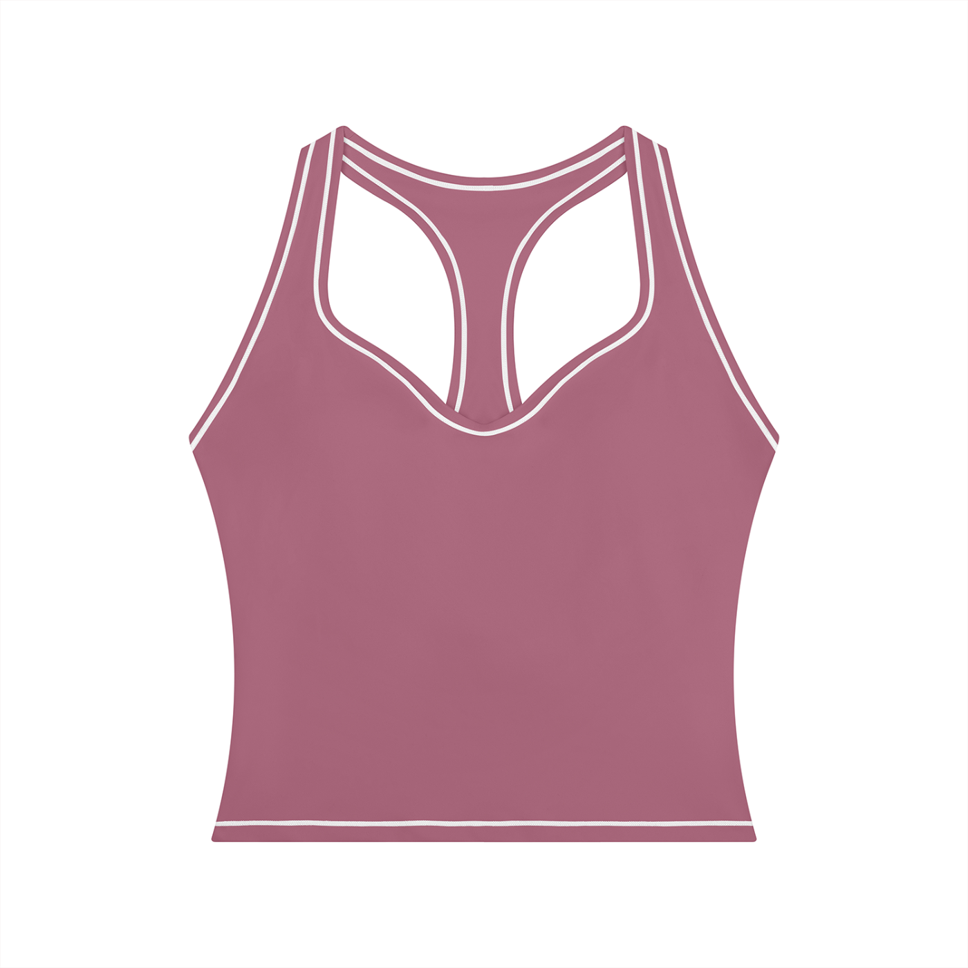NIVÉ ATHLETICS Topstitching Yoga Tank Top