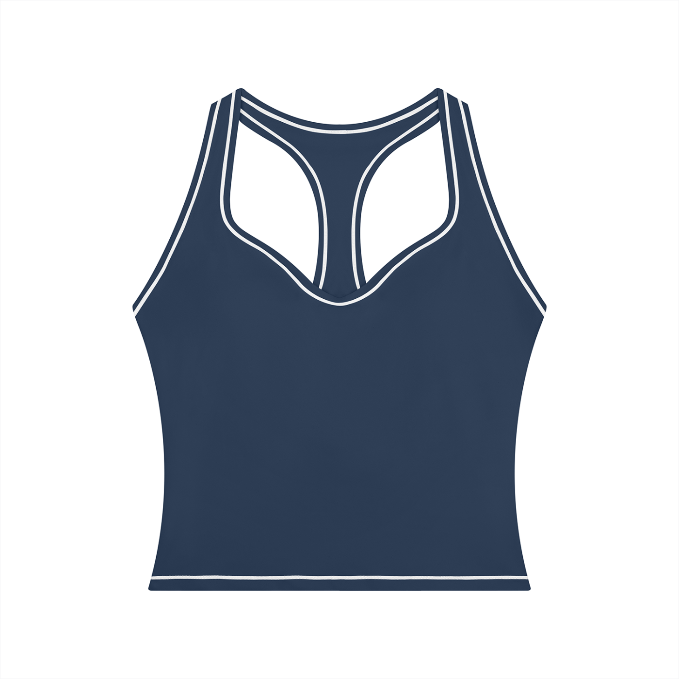 NIVÉ ATHLETICS Topstitching Yoga Tank Top