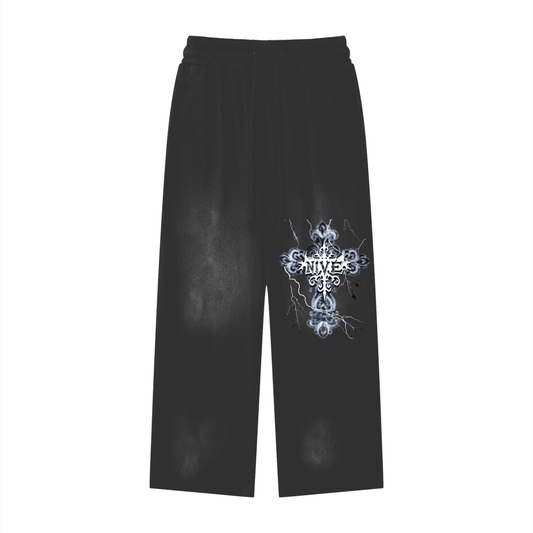 NIVÉ CROSS LOGO SWEATPANTS