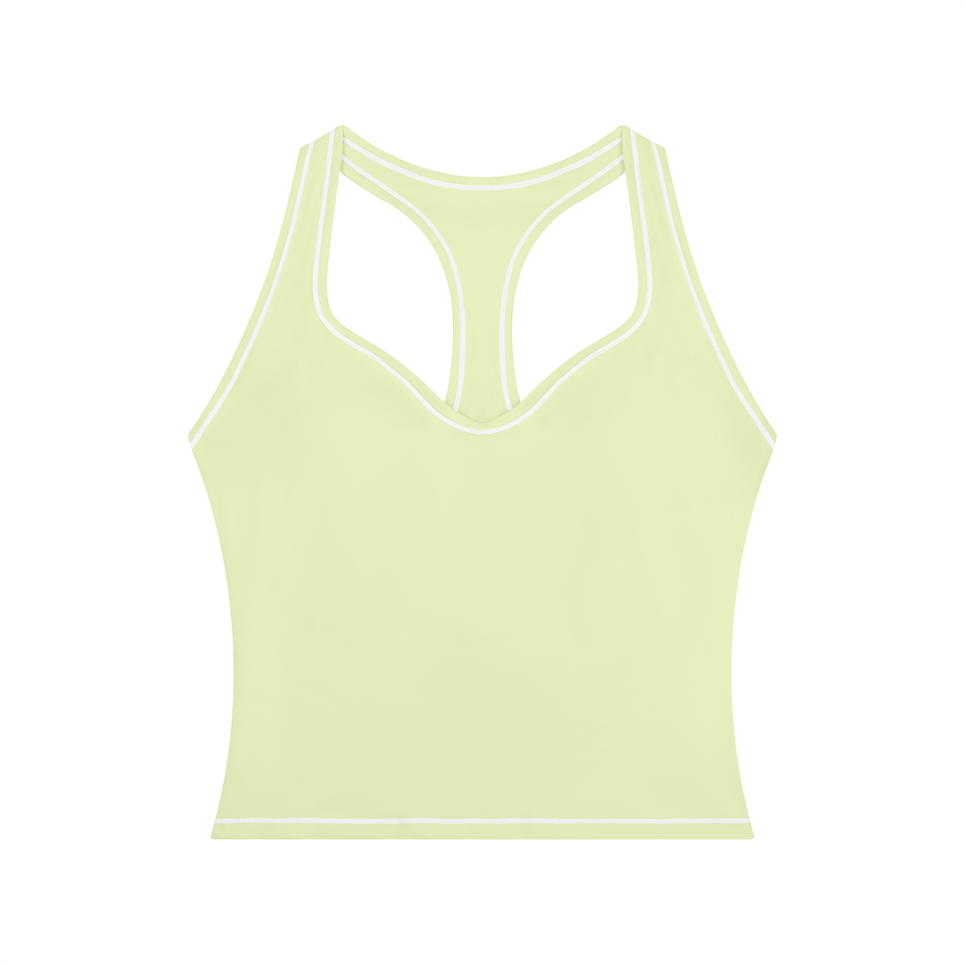 NIVÉ ATHLETICS Topstitching Yoga Tank Top