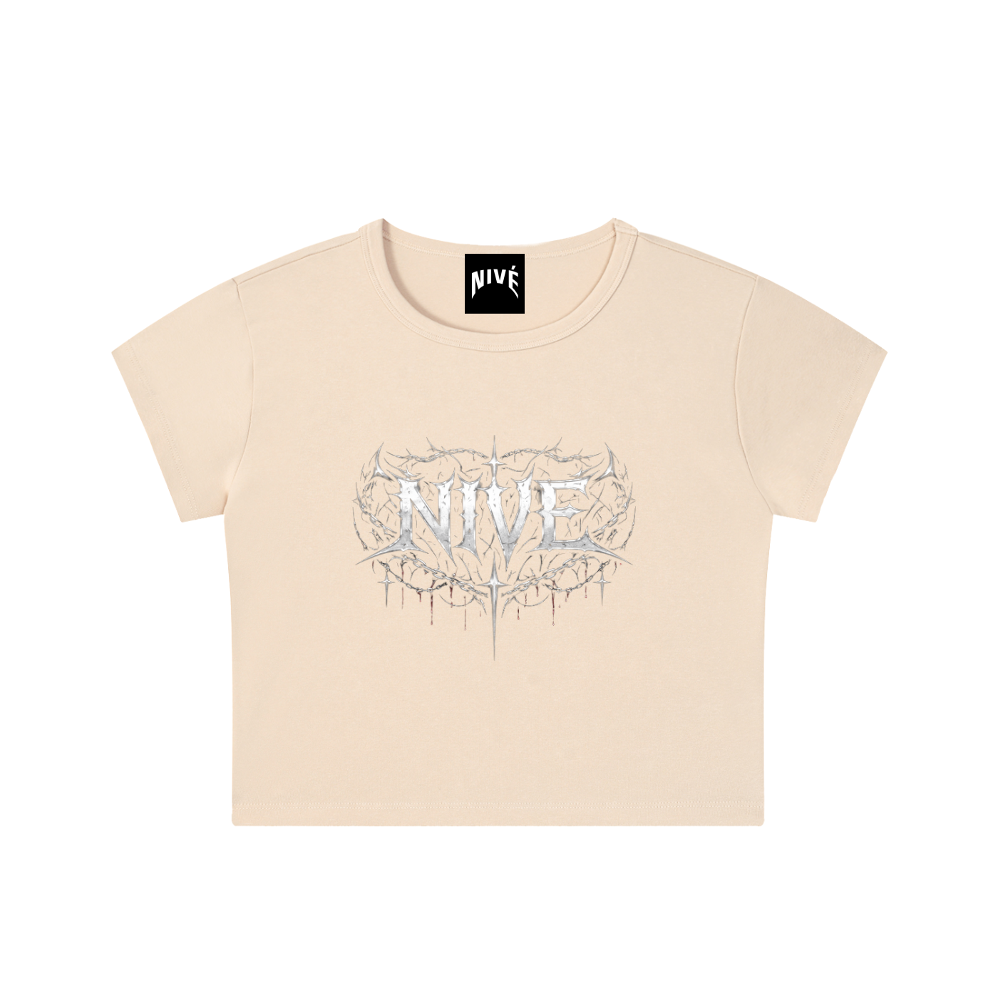 Snow Washed Crop Top