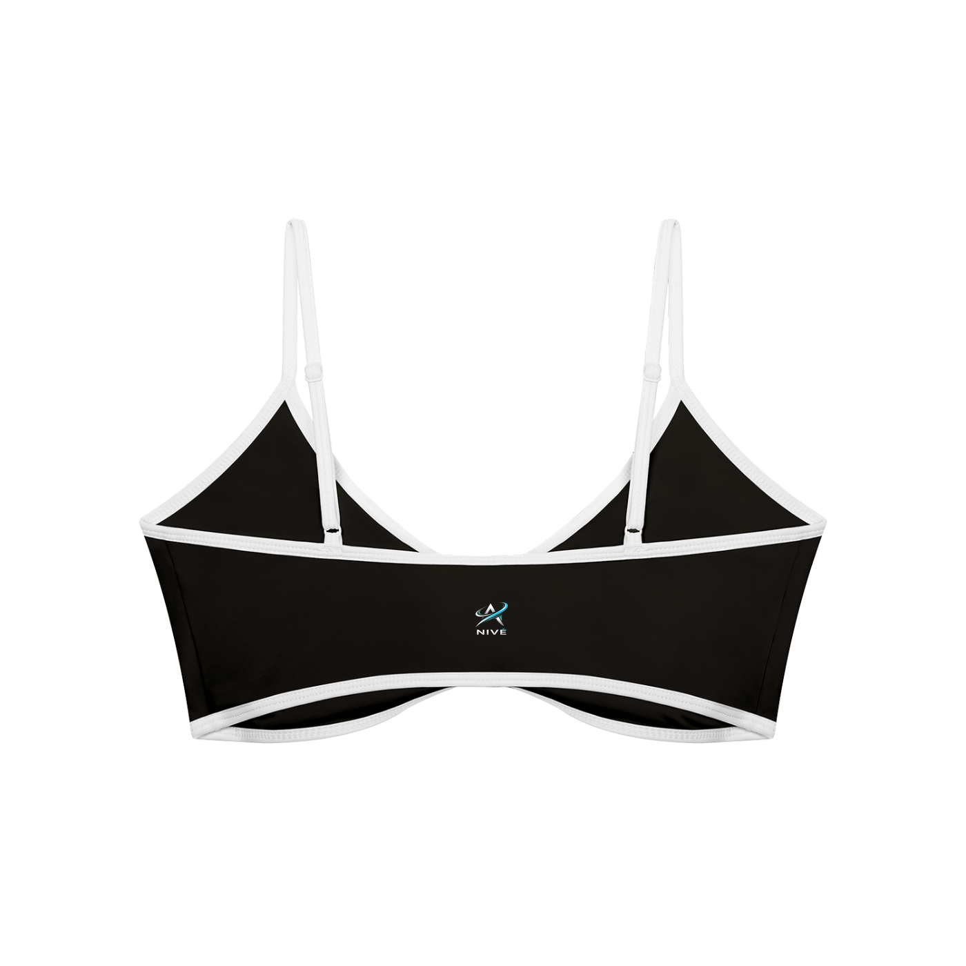 NIVÉ ATHLETICS Ruched V-Neck Sports Bra
