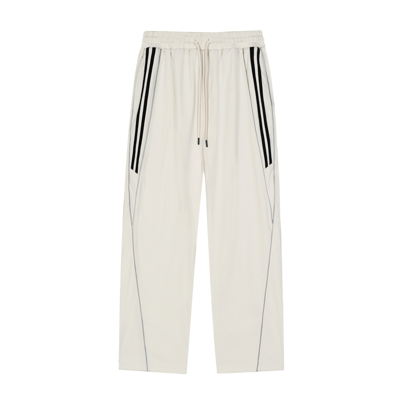 Reflection Striped Straight-Leg Sweatpants SET