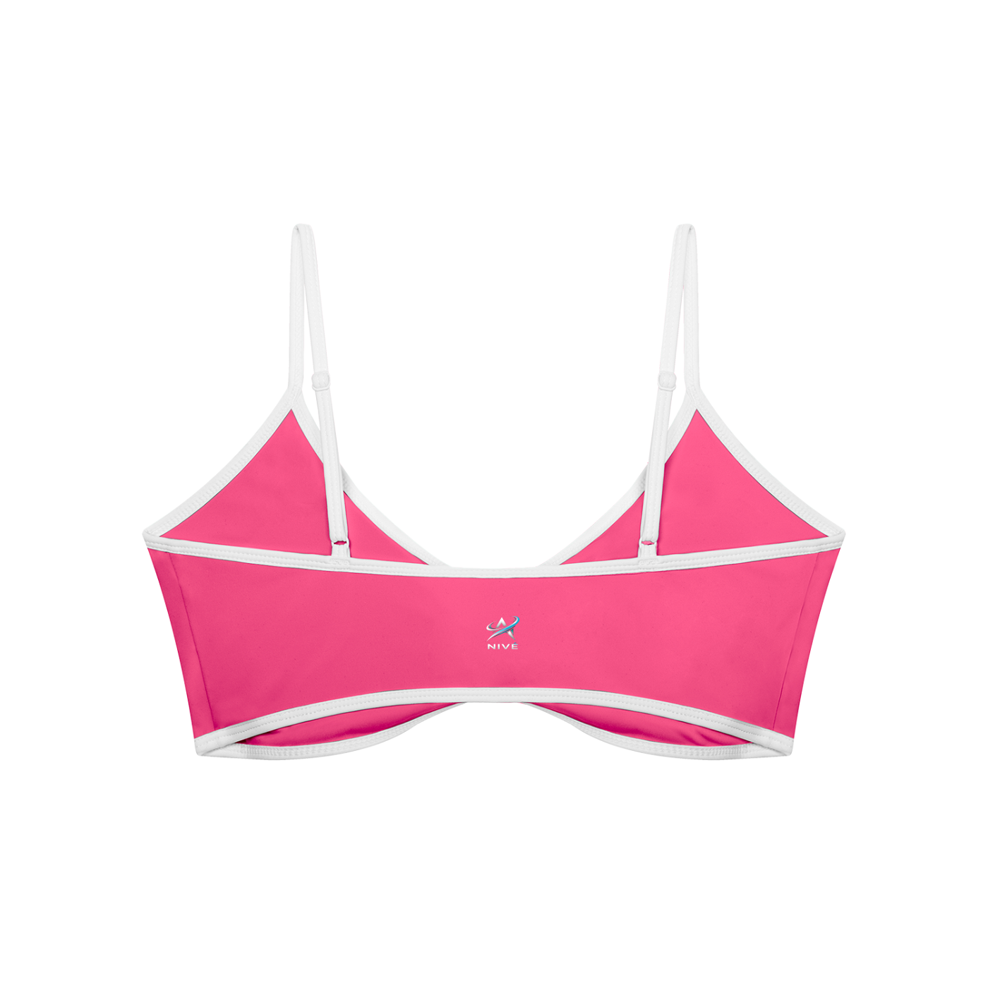 NIVÉ ATHLETICS Ruched V-Neck Sports Bra