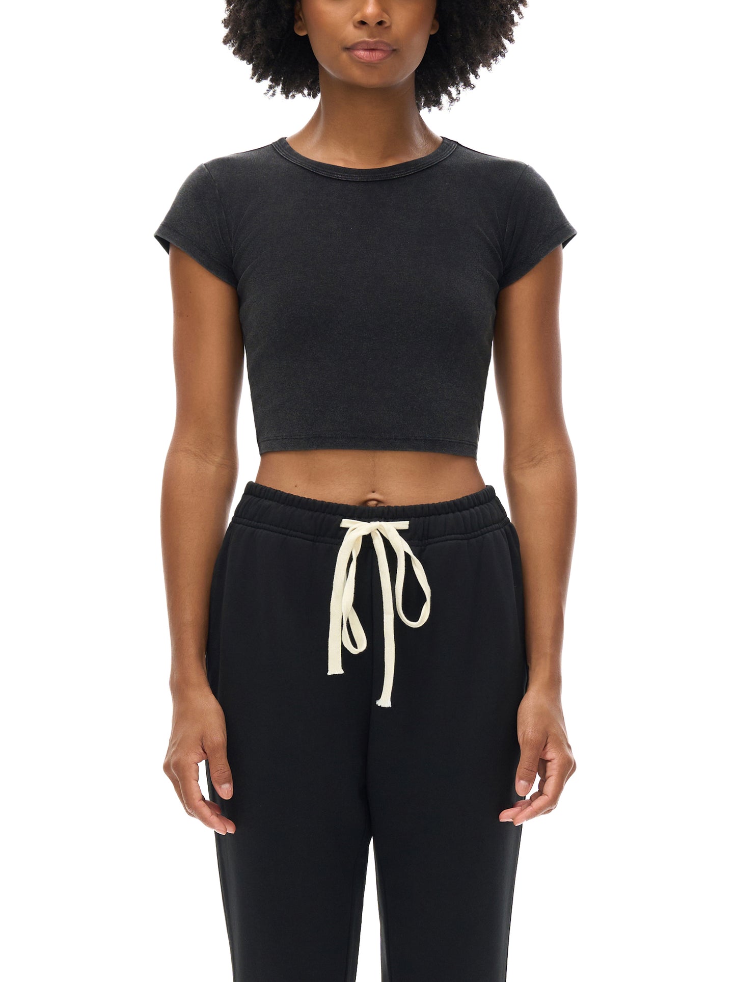 Skeleton Hands Crop Top