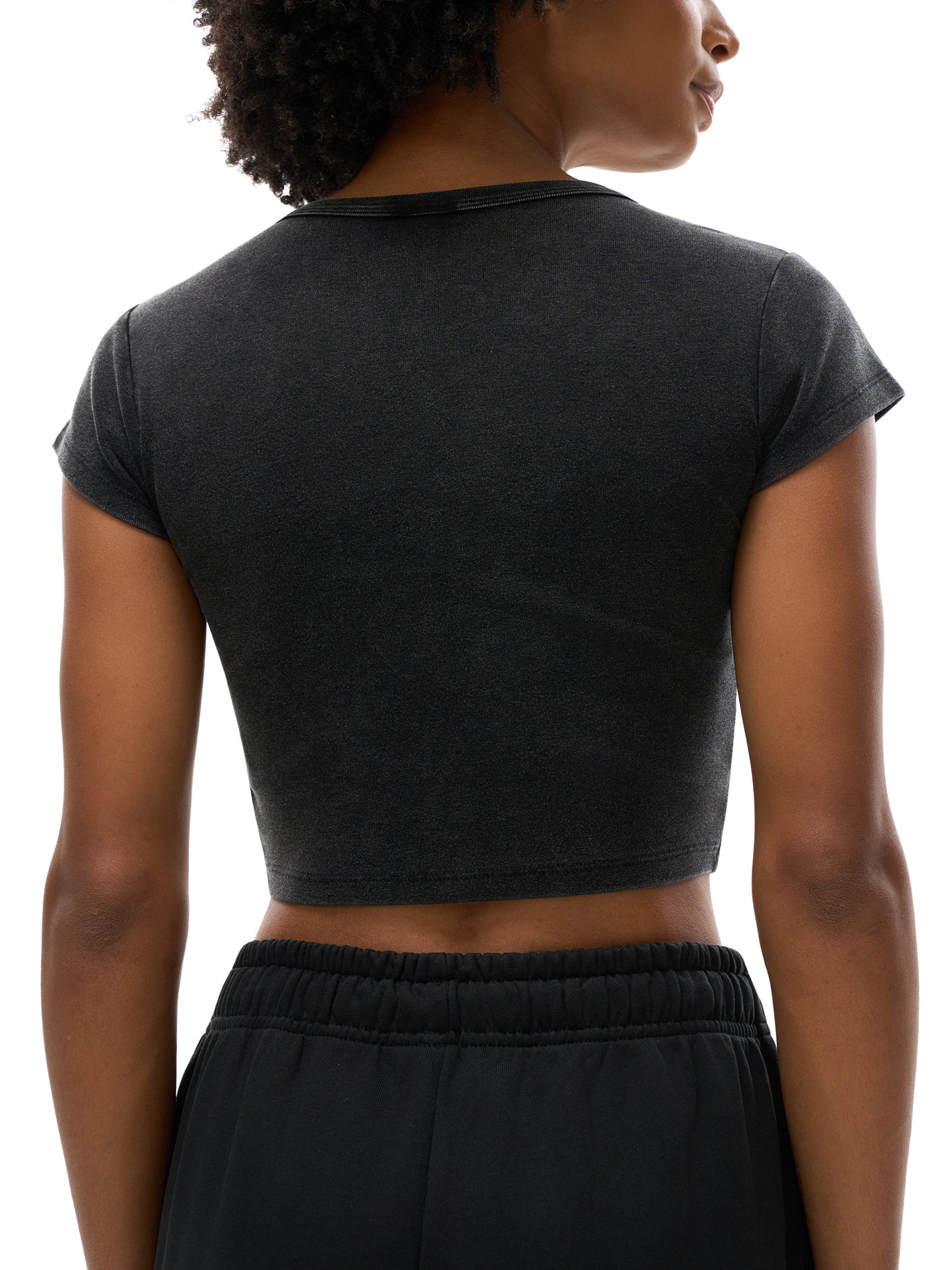 Skeleton Hands Crop Top