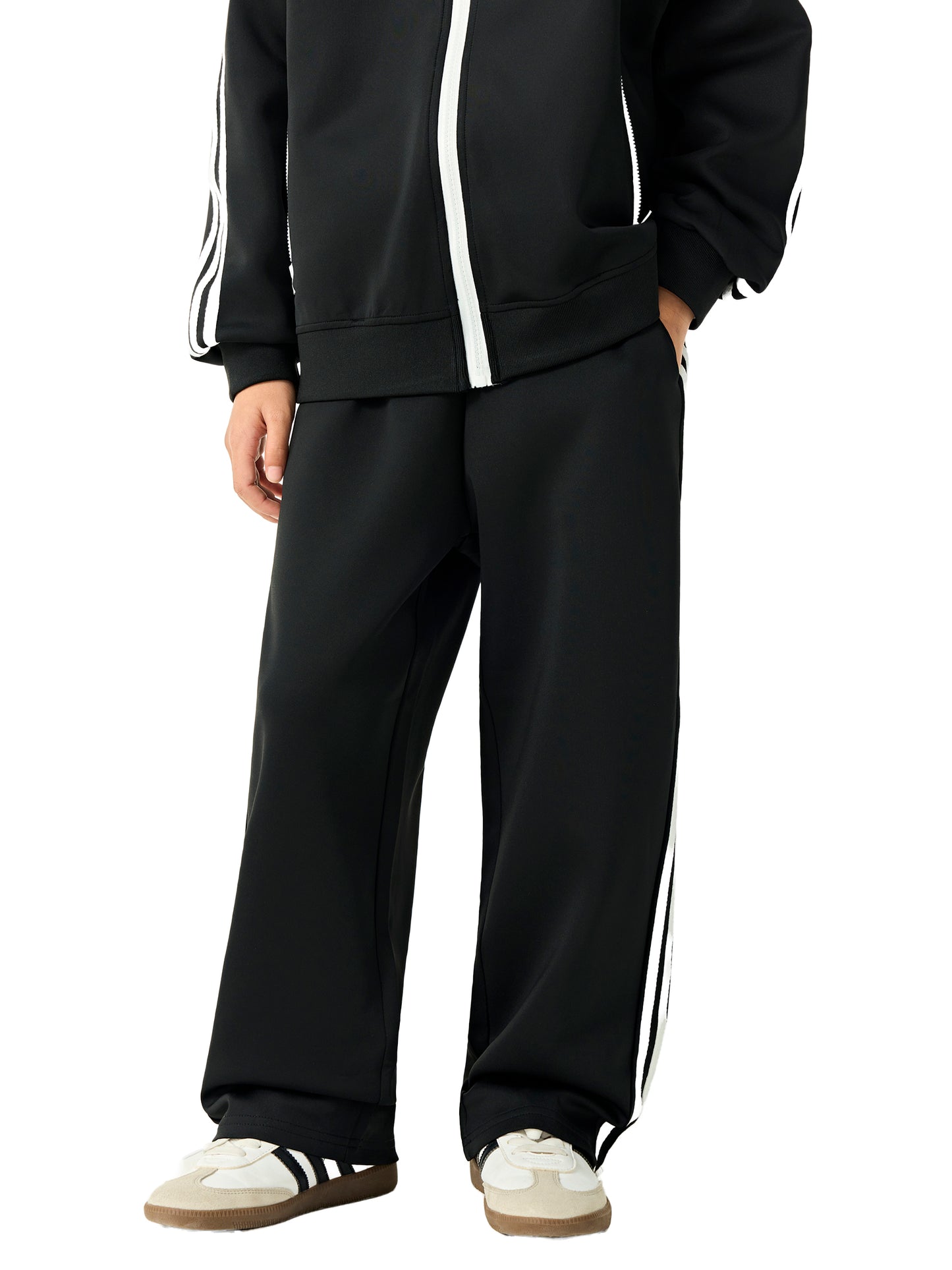 NIVÉ KIDS’ Contrast Tape Sweatpants SET
